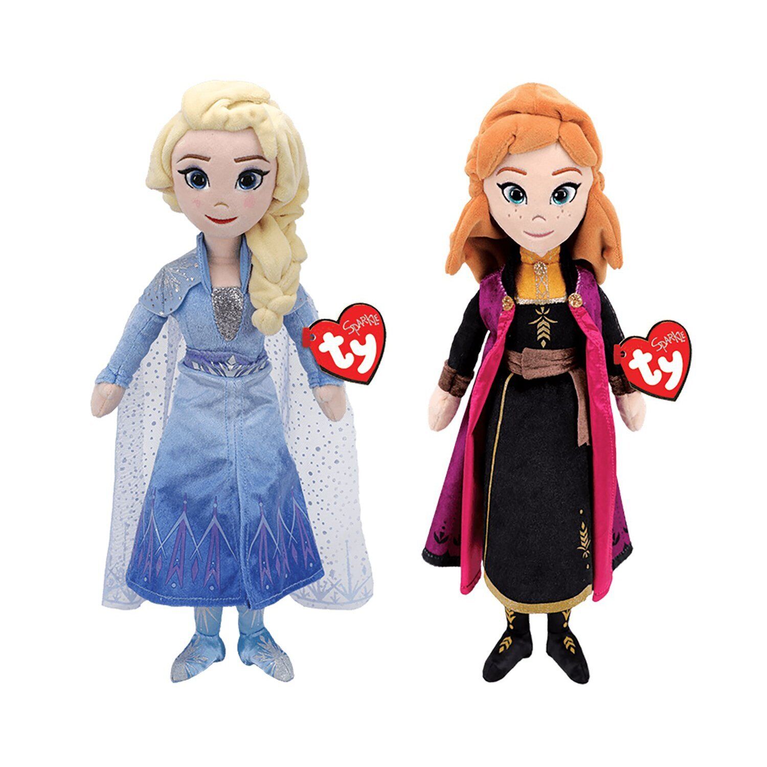 Ty Disney Frozen Dolls - Elsa & Anna