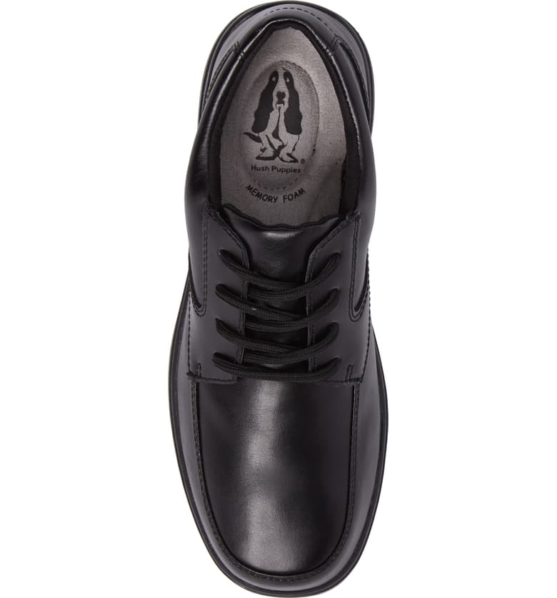 Ty Lace Oxford - Black Leather
