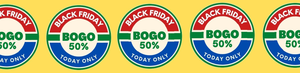 TODAY ONLY - BOGO 50%