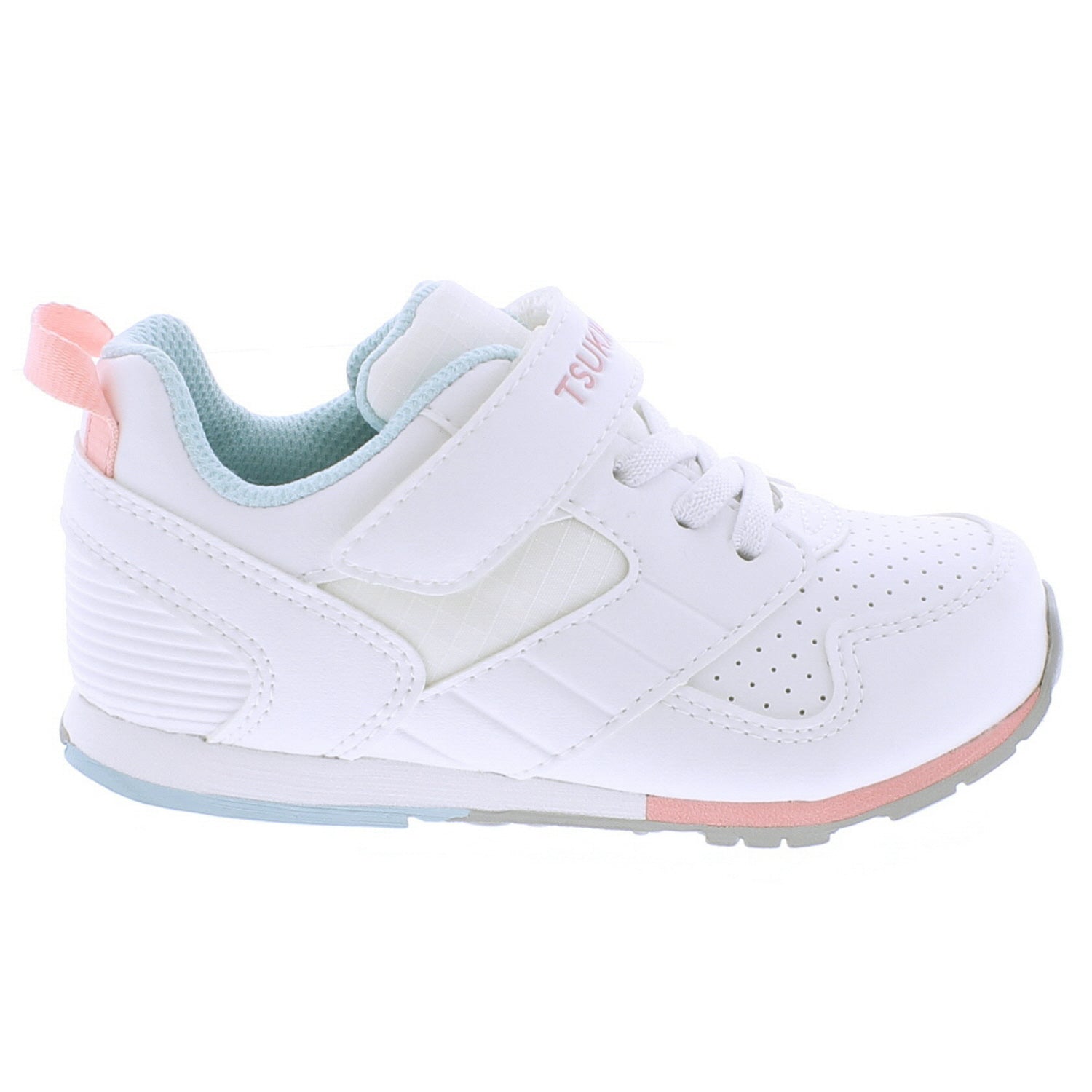 Racer Kid's Athletic Sneaker - White/Pink