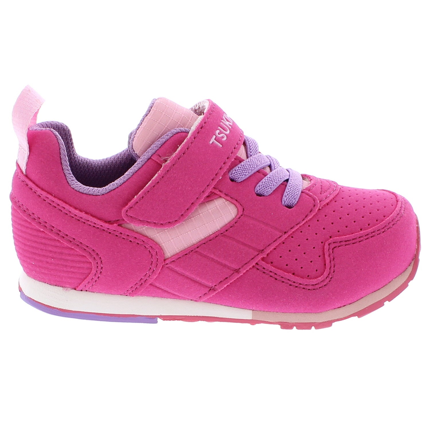 Racer Kid's Athletic Sneaker - Fuchsia/Pink