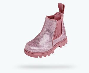 Kensington Treklite Kid's Chelsea Boot - Pink Glitter