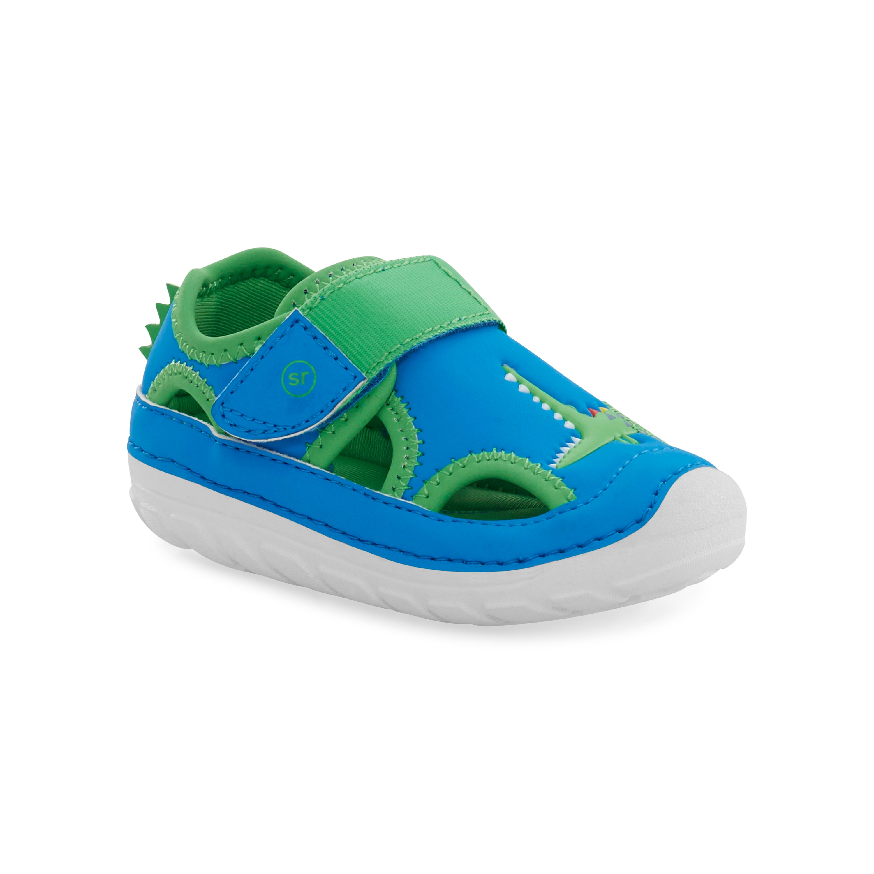 Soft Motion Splash (First Walking) Sandal - Blue/Green