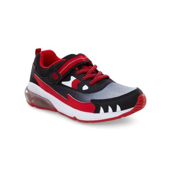 M2P Kid's Light-Up Jaws Sneaker - Red/Black