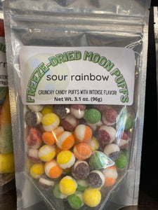 FREEZE-DRIED MOON PUFFS- Sour Rainbow