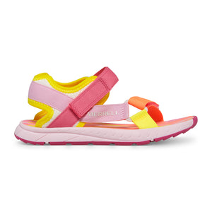 Kahuna Web 2.0 Kid's Active Sandal - Pink/Yellow