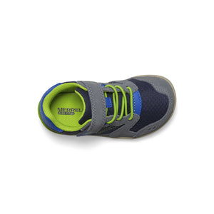 Bare Steps® Kid's A83 Sneaker - Navy/Green