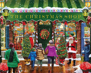 ⭐HOLIDAY⭐ The Christmas Shop Jigsaw Puzzle - 1000 Piece