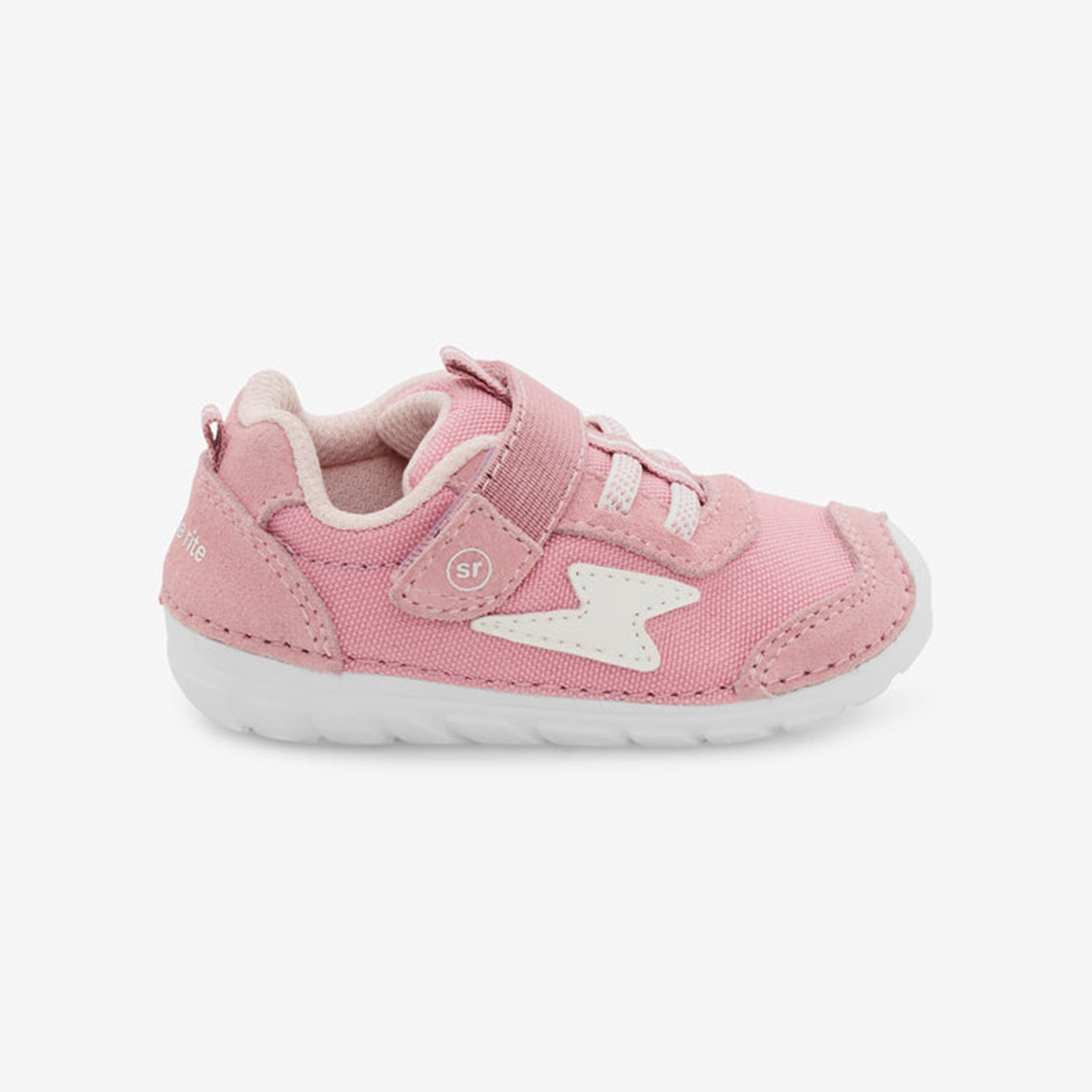 Soft Motion Zips (First Walking) Runners - Pink