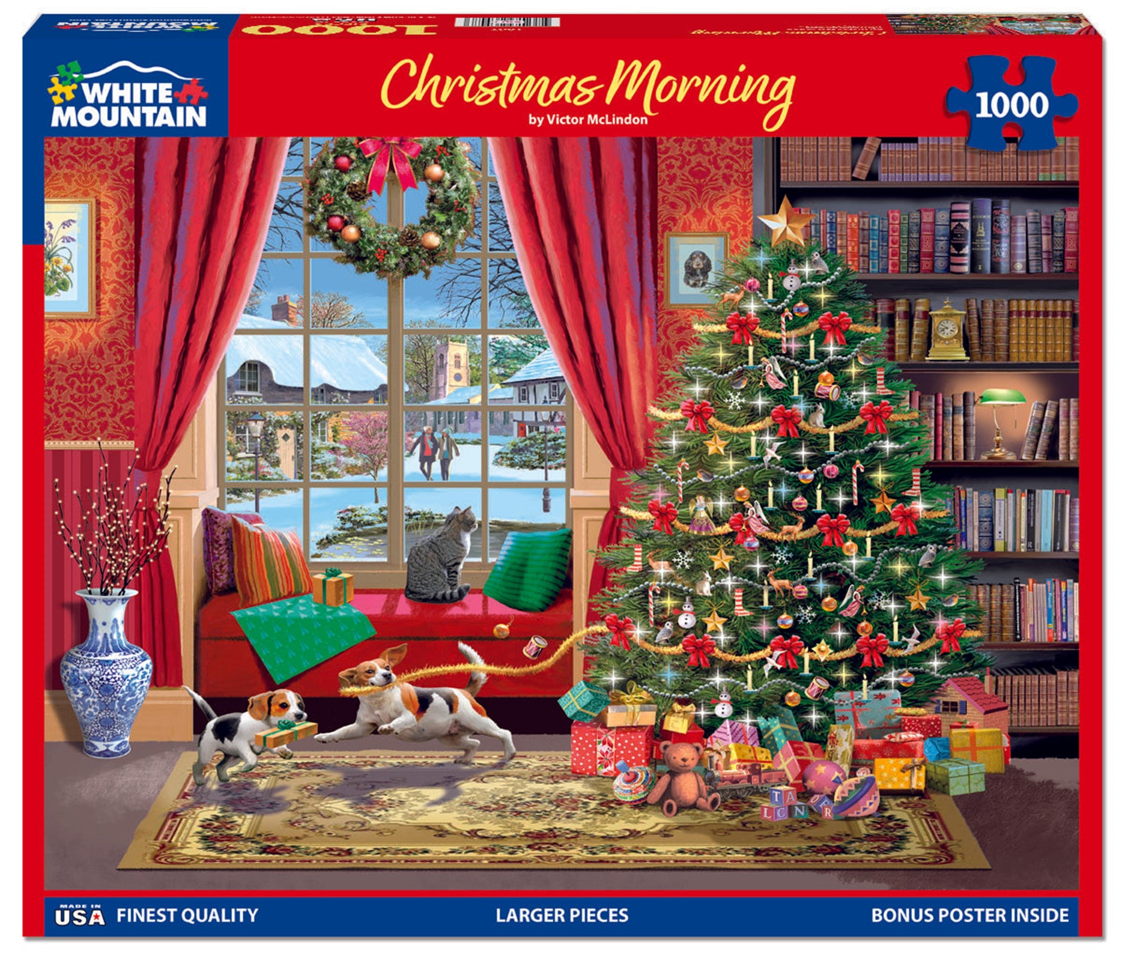 ⭐HOLIDAY⭐ Christmas Morning Jigsaw Puzzle - 1000 Piece