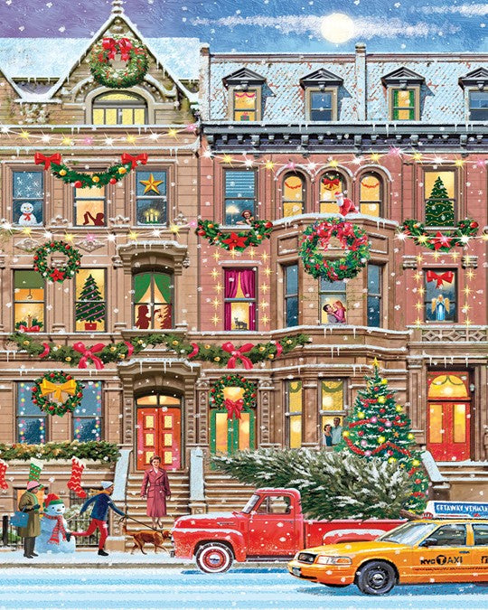 ⭐HOLIDAY⭐ Christmas in the City Jigsaw Puzzle - 1000 Piece