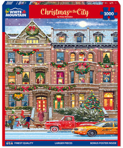 ⭐HOLIDAY⭐ Christmas in the City Jigsaw Puzzle - 1000 Piece