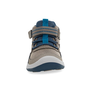 SRT Rover Kid's Leather Boot - Taupe/Blue