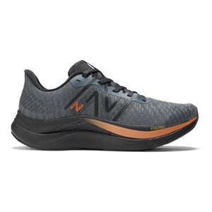 FuelCell Propel v4 Men's Running Shoe -  Graphite Gray with Black and Golden Brown