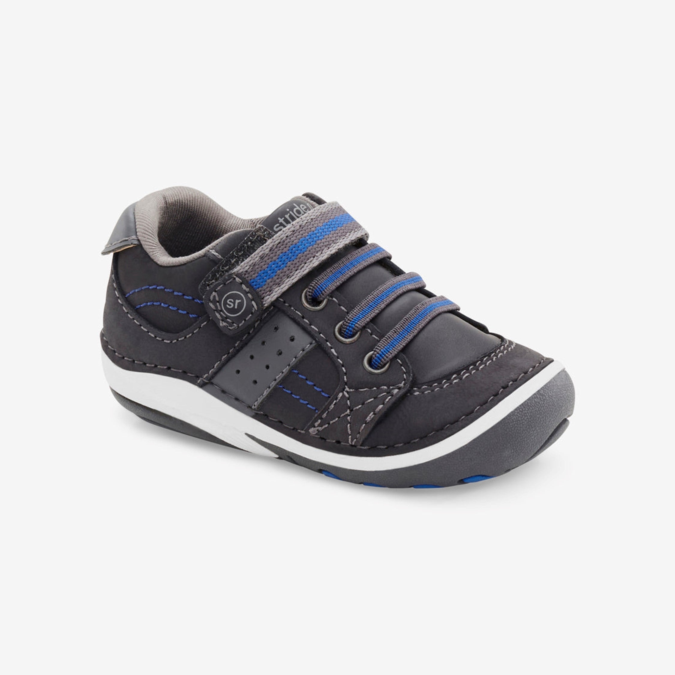 Soft Motion Artie (First Walking) Sneaker - Grey/Blue