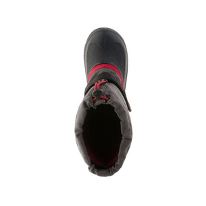 Waterbug5 Kid's Snow Boot - Charcoal/Red
