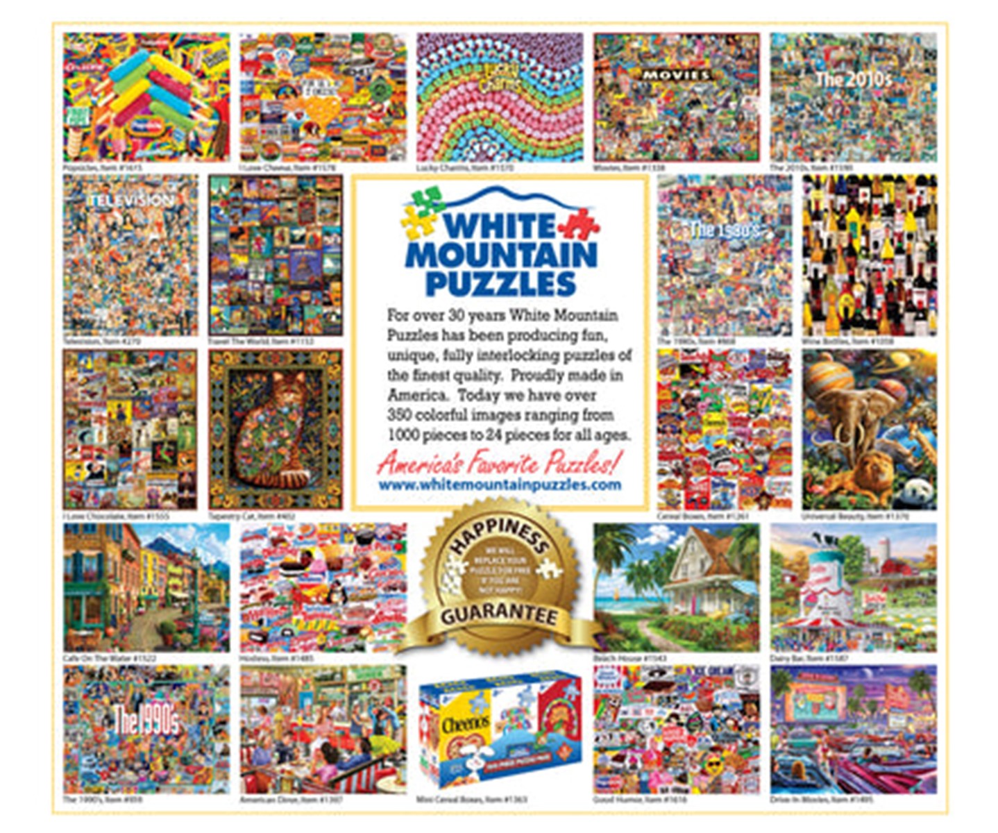 State Birds & Flowers Jigsaw Puzzle - 1000 Piece