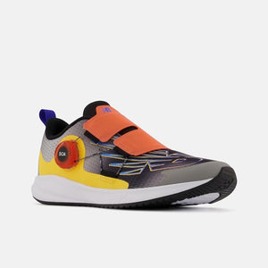 FuelCore Kid's Reveal BOA® Trainer - Black with Orange and Blue