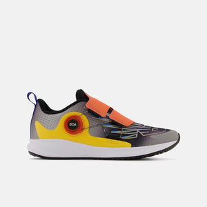 FuelCore Kid's Reveal BOA® Trainer - Black with Orange and Blue