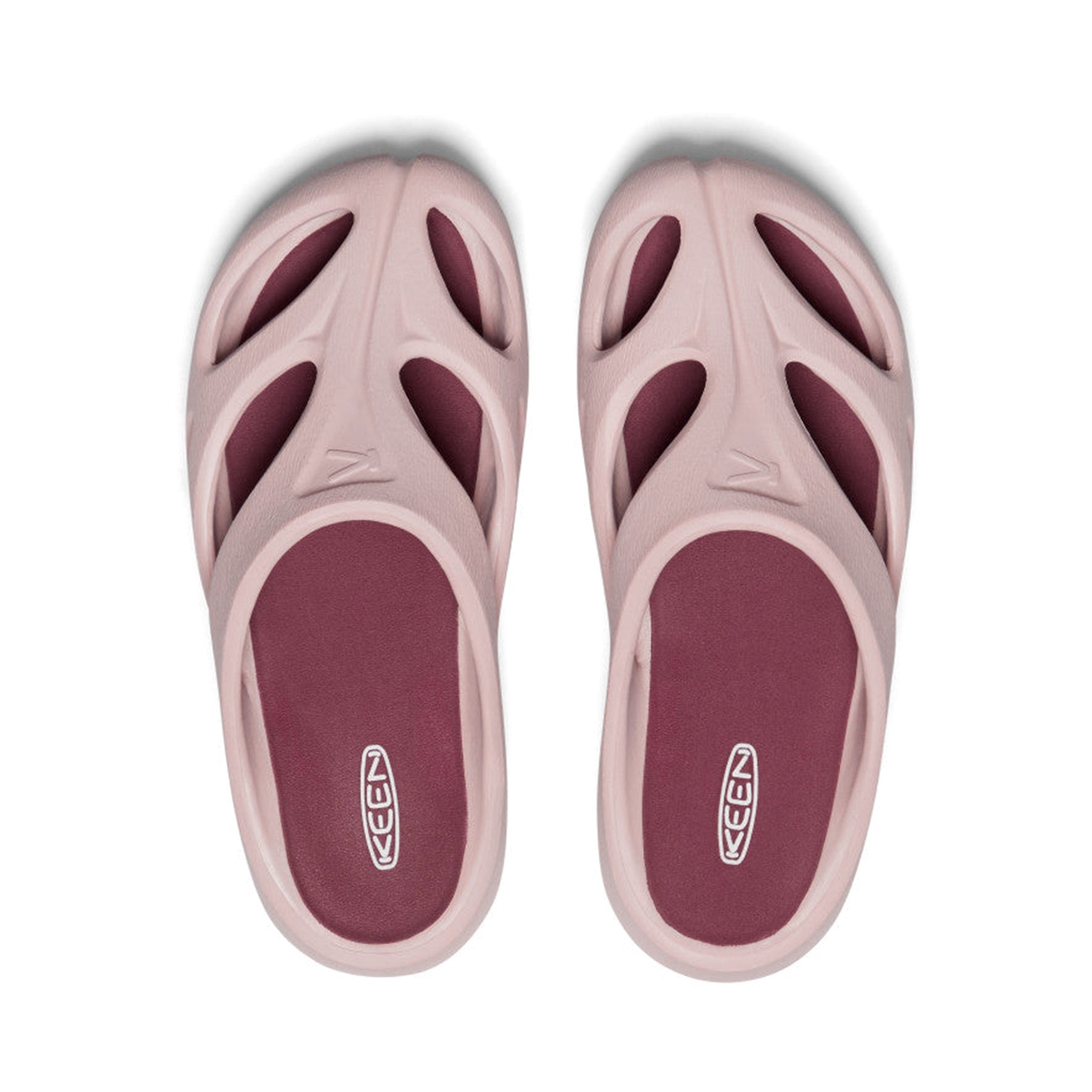 Shanti Women's Slip-on Clog Shoes - Fawn/Merlot