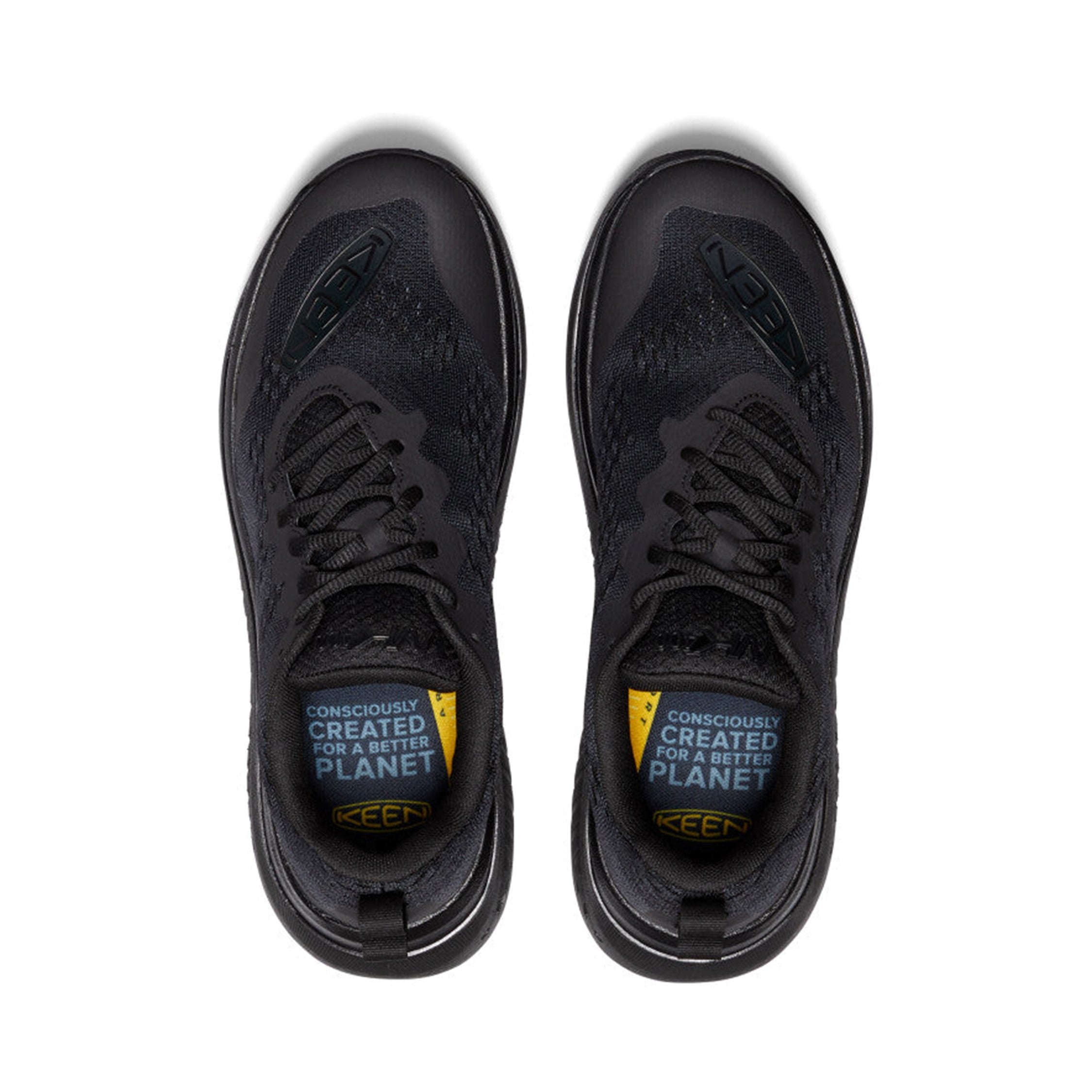 WK400 Men's Athletic Walking Shoe - Triple Black