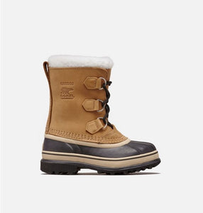 Caribou Kid's Waterproof Snow Boots - Buff