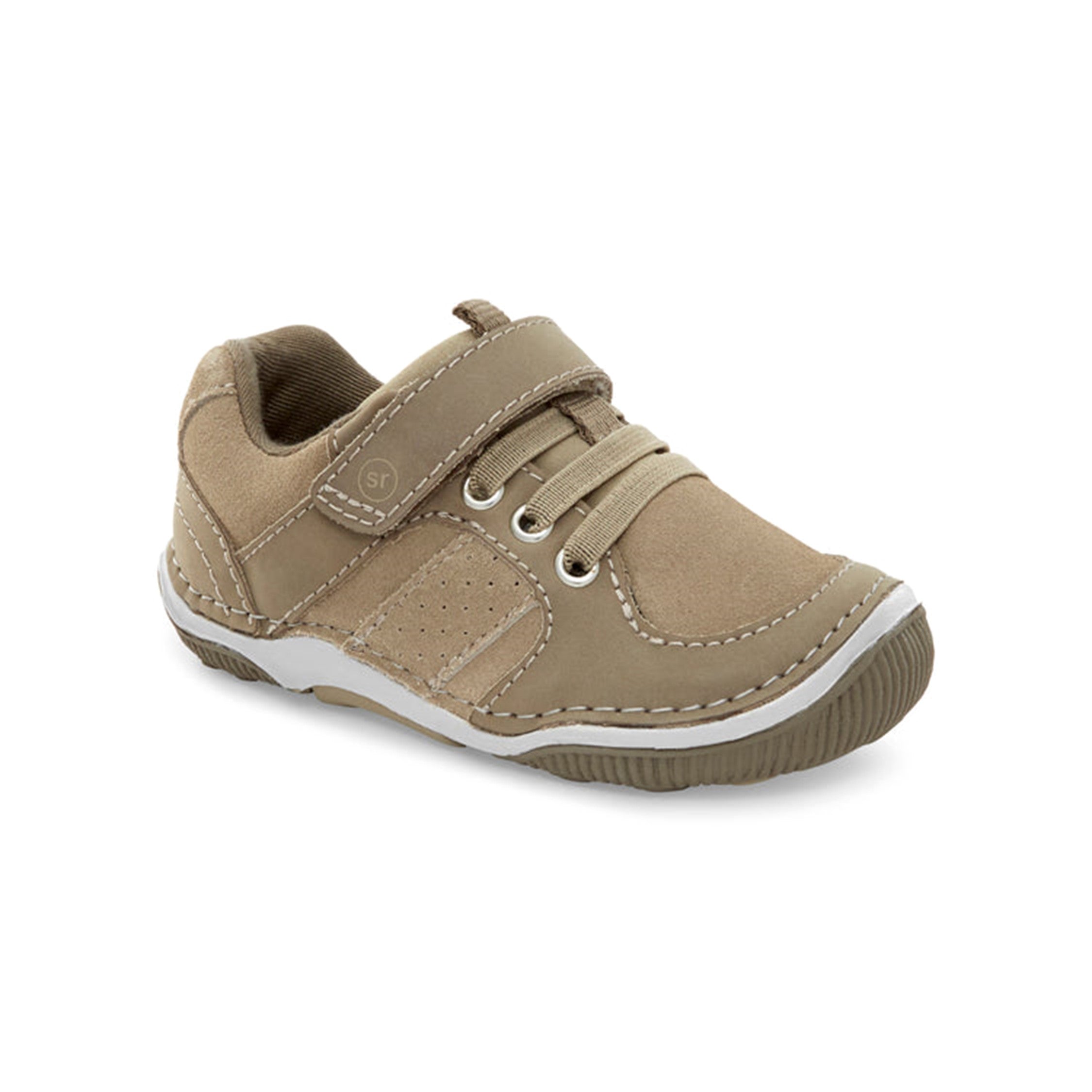 SRTech Wes Kid's Leather Sneaker - Taupe