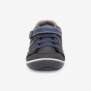 Soft Motion Artie (First Walking) Sneaker - Grey/Blue
