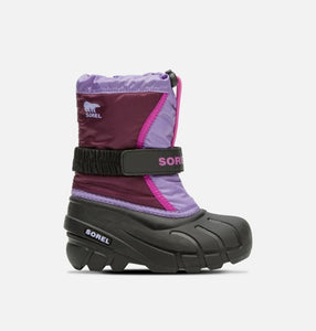 Flurry Kid's Insulated Snow Boot - Purple Dahlia/Paisley Purple
