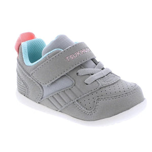 Racer Baby Athletic Trainer - Grey/Pink