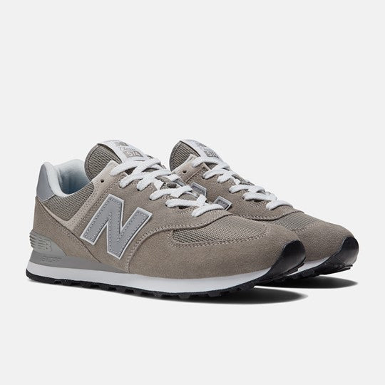 574 Core Men's Athletic Shoe - Grey with White
