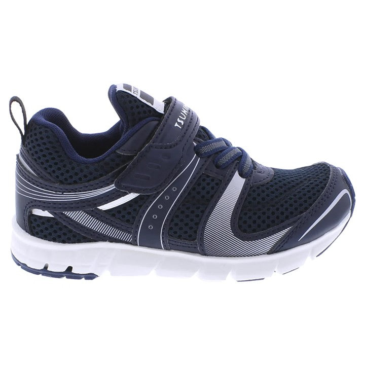 Velocity Kid's Athletic Trainer - Navy/Silver