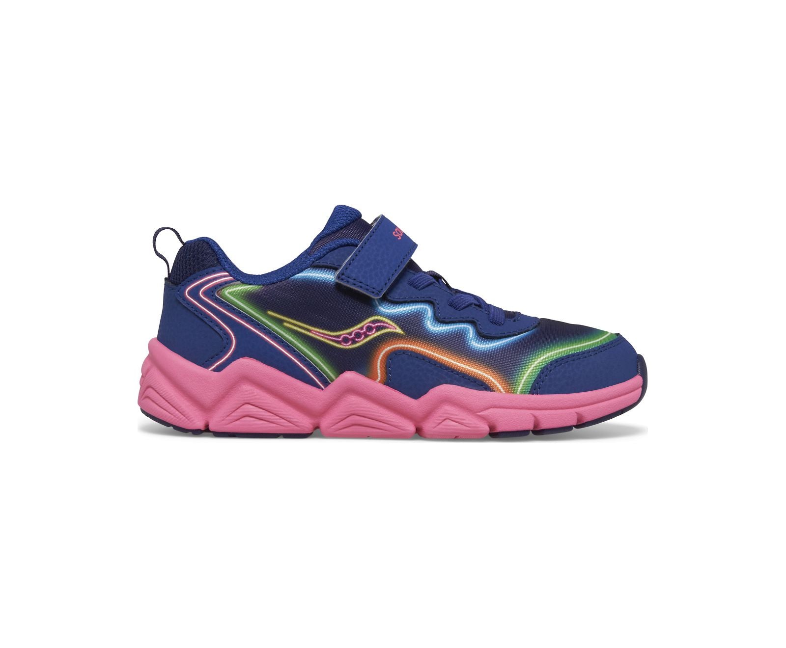 Flash 3.0 A/C Kid's Athletic Trainer - Neon/Blue/Pink