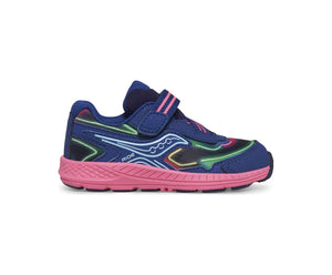 Ride 10 Jr. A/C Little Kid's Athletic Trainer - Neon/Blue/Pink