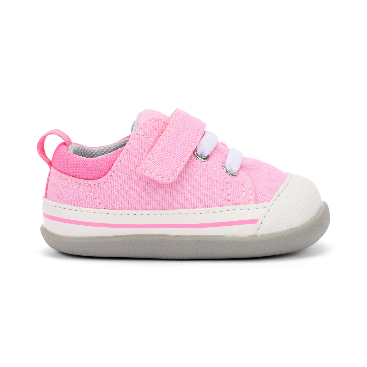 Stevie II (First Walker) Infant Shoe -  Pink Denim
