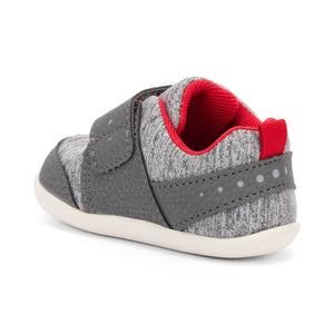 Ryder (First Walker) Infant Shoe -  Gray Jersey