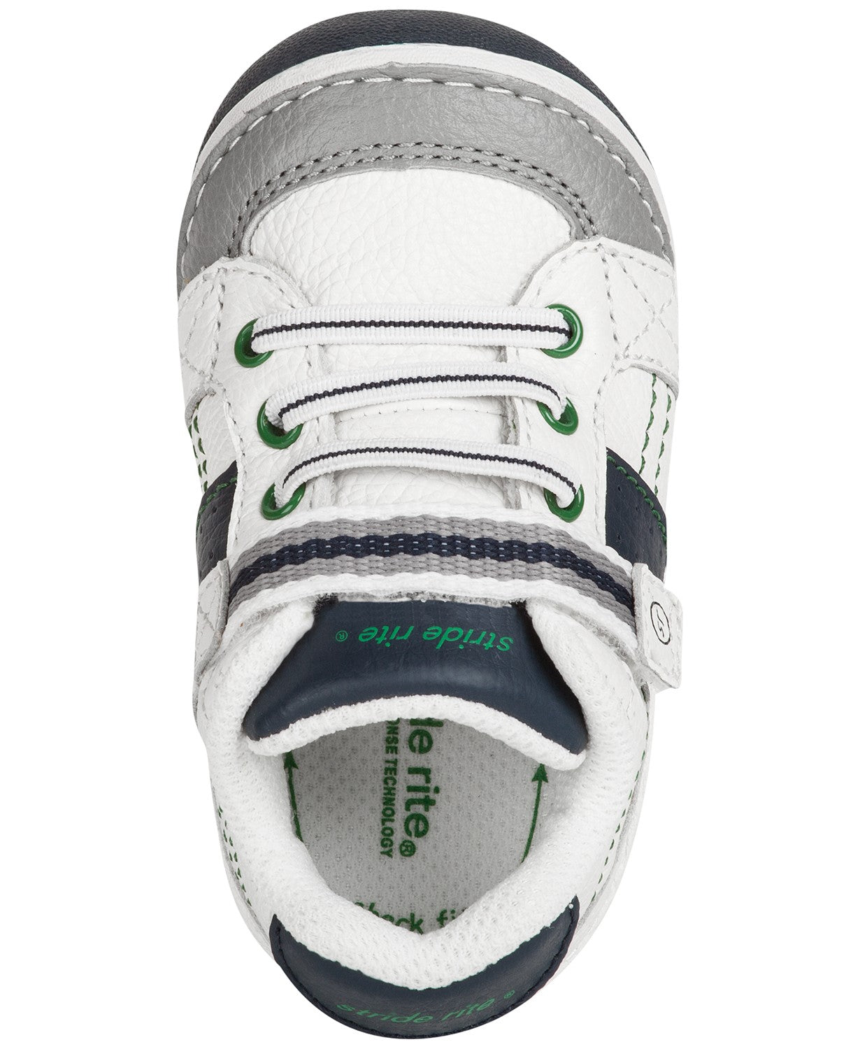 Soft Motion Artie (First Walking) Sneaker - White/Navy