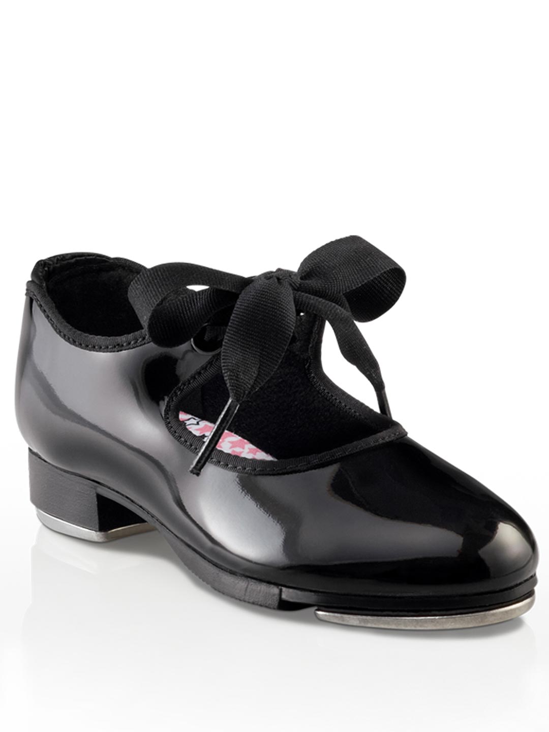 Jr. Tyette Kid's Tap Dance Shoe - Black Patent