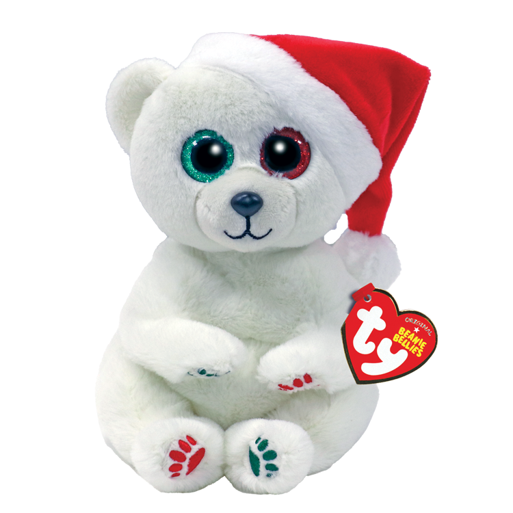 Beanie Belly Holiday Collection - Emery the Polar Bear