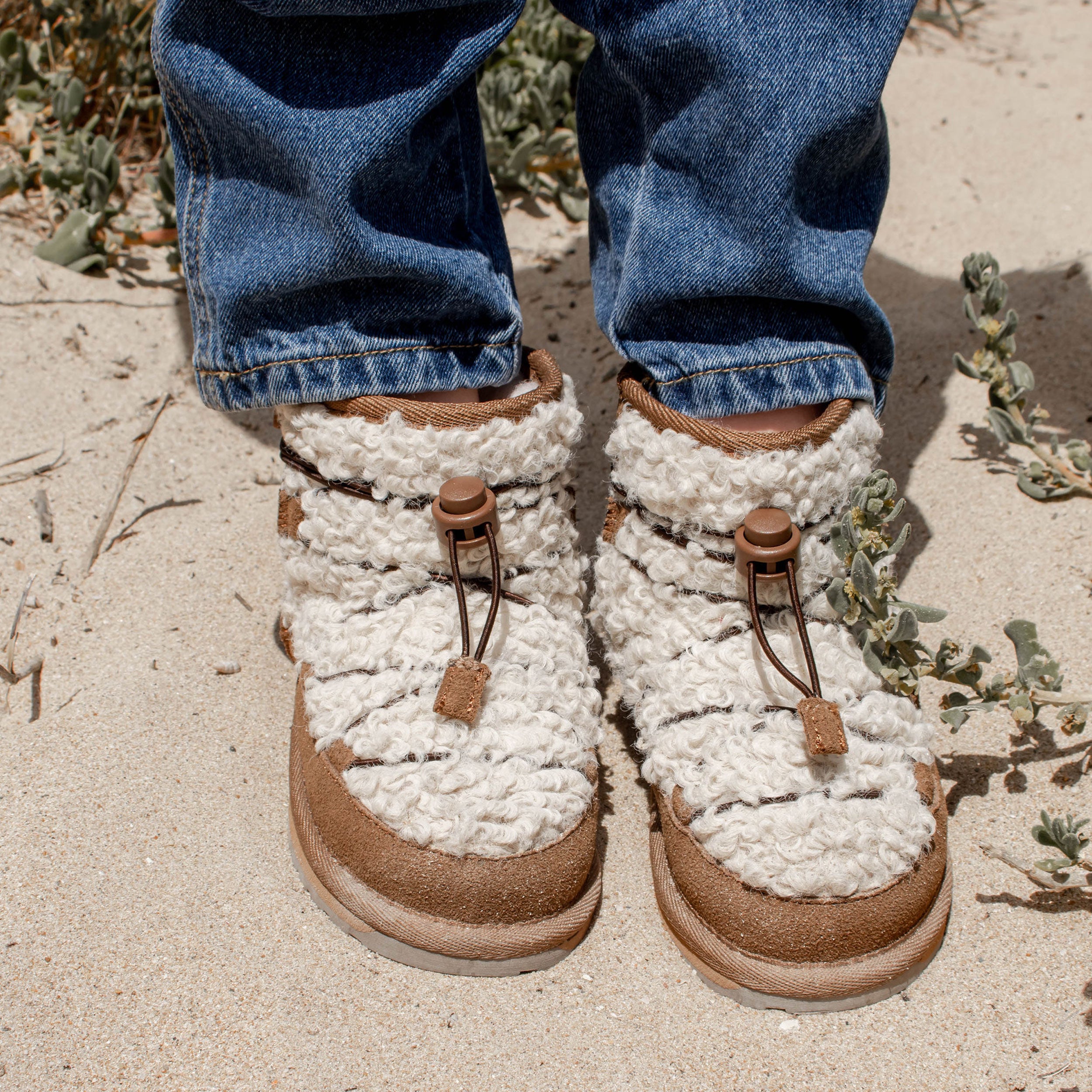 Mauboy Kid's Sherpa Boot - Chestnut