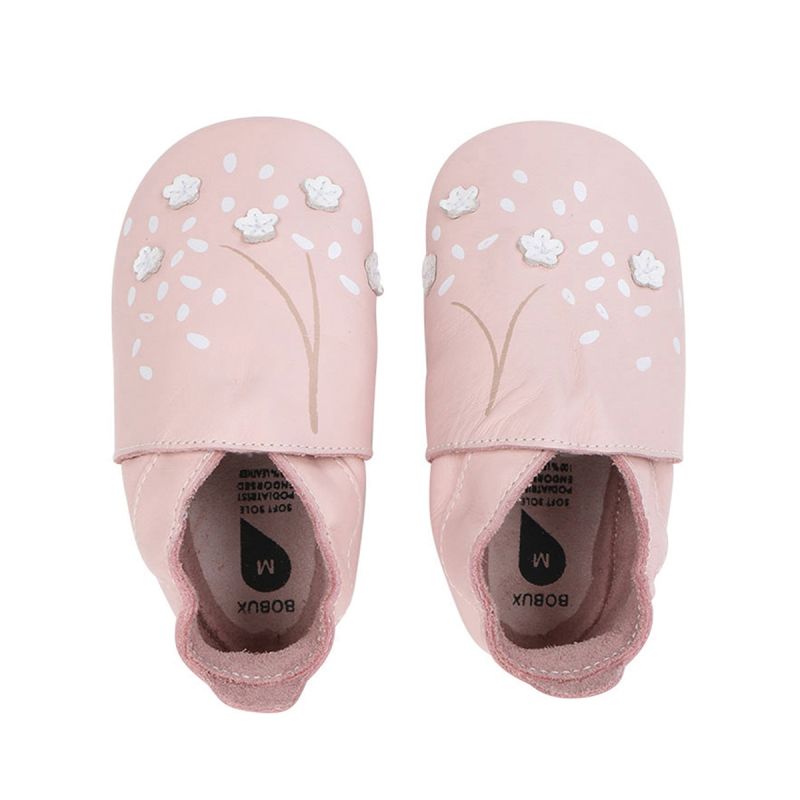 Soft Sole Leather - Pink Cherry Blossom