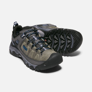 Targhee III Men's Waterproof Trail Shoe - Steel Grey/Captain's Blue