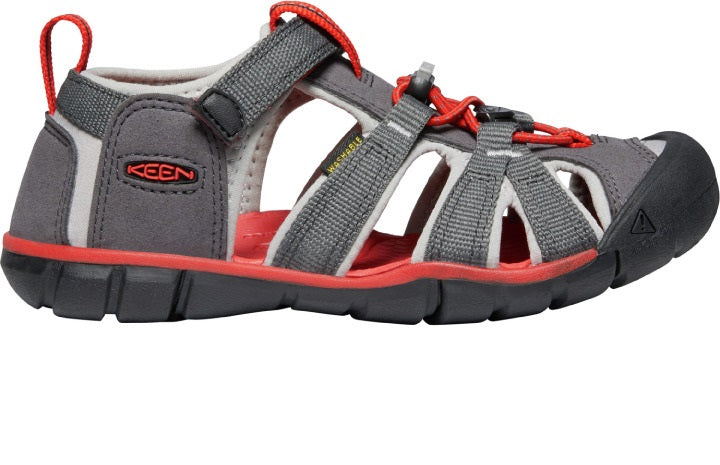 Seacamp II Kids' CNX Active Sandal - Magnet/Drizzle Red