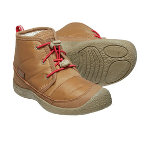 Howser II Kid's Chukka Bootie - Toasted Coconut/Red Carpet