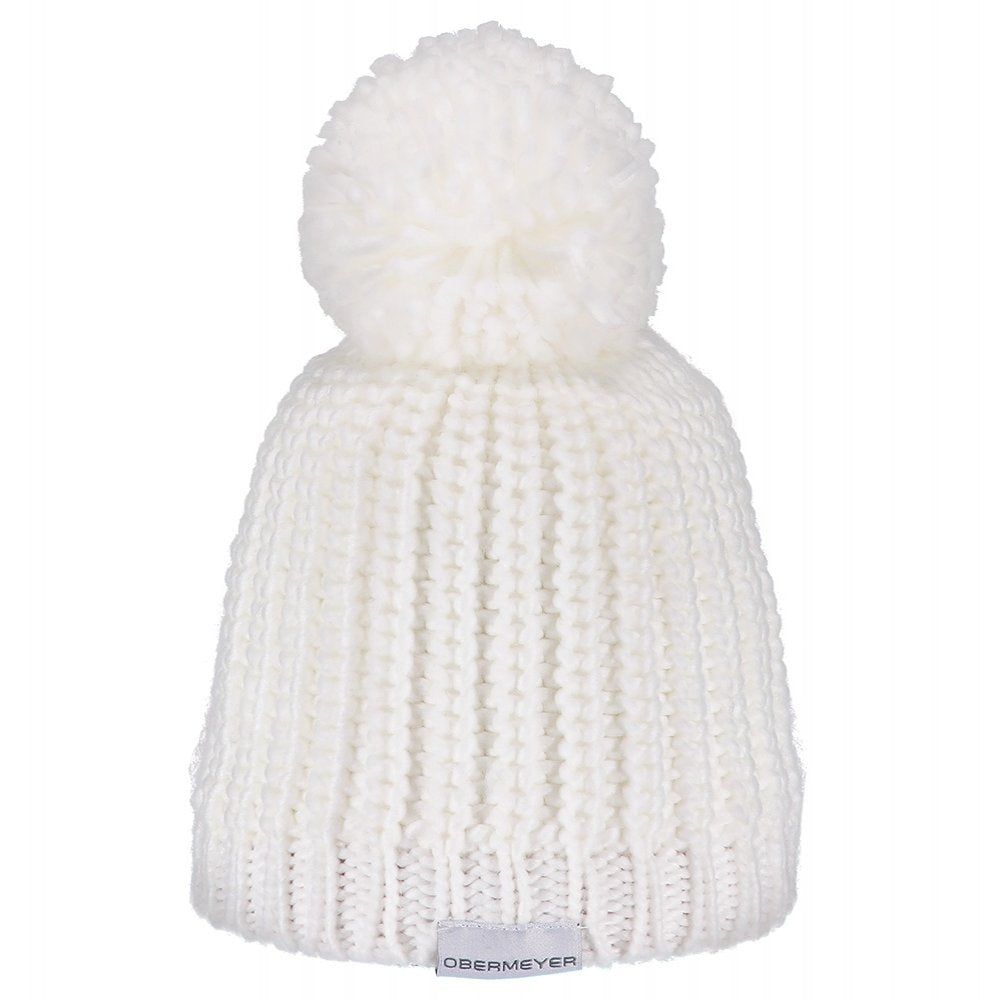 Lee Knit Beanie Hat - White