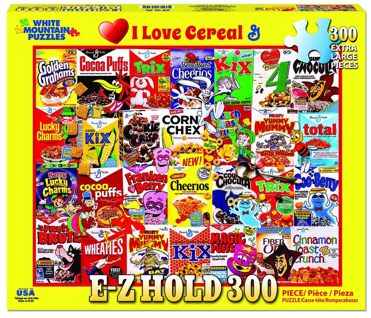 I Love Cereal Jigsaw Puzzle - 300 Piece
