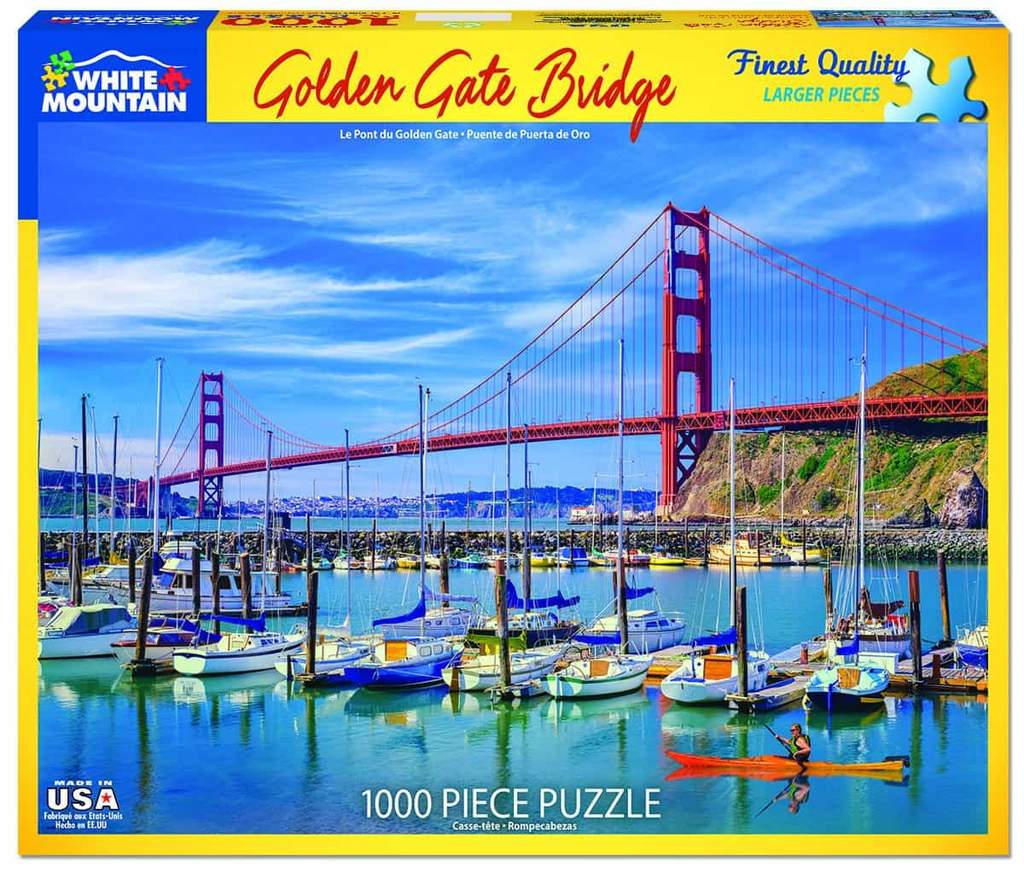 Golden Gate Bridge Jigsaw Puzzle - 1000 Piece