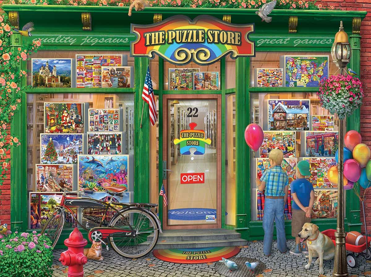 Puzzle Shop Jigsaw Puzzle - 1000 Piece