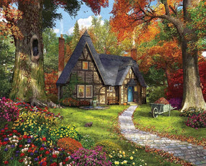 Autumn Cottage Jigsaw Puzzle - 1000 Piece