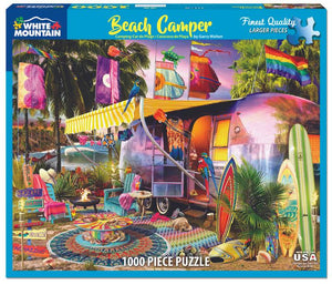 Beach Camper Jigsaw Puzzle - 1000 Piece